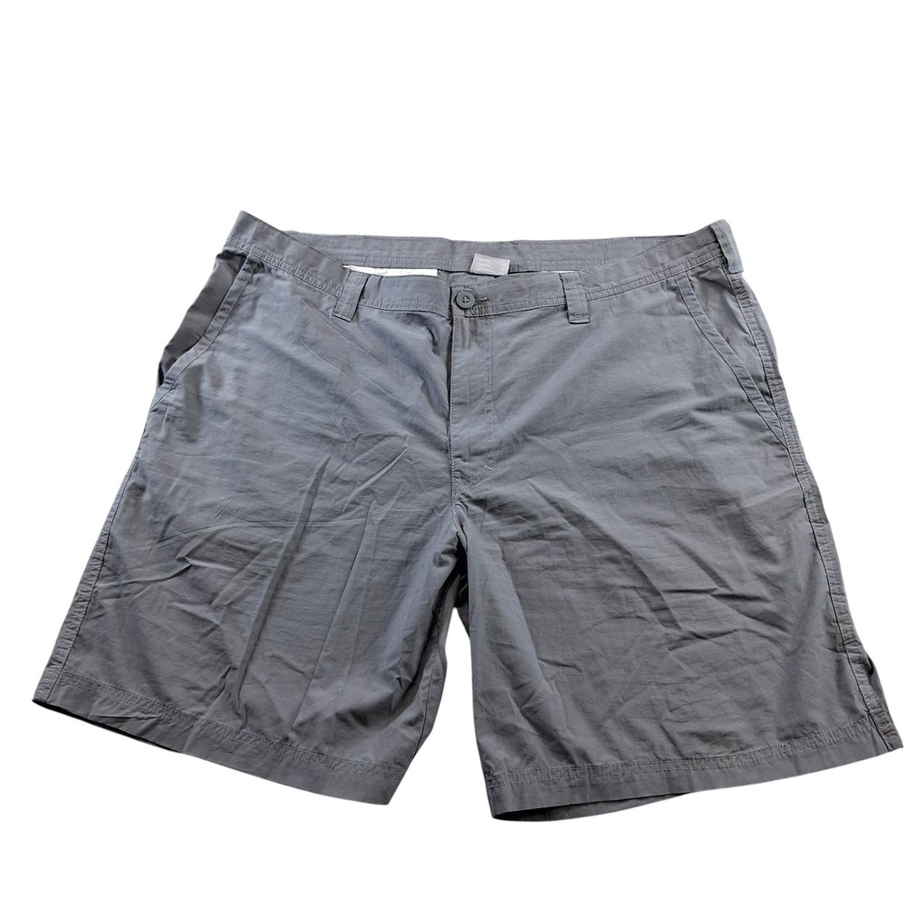 Columbia Mens Shorts 42 10L Gray Casual Outdoor Hiking Cotton Lightweight